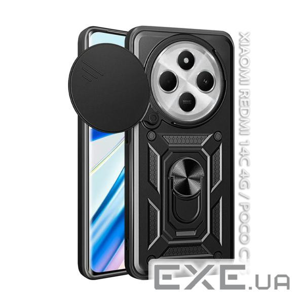 Чохол для мобільного телефону BeCover Military Xiaomi Redmi 14C 4G / Poco C75 Black (712489)