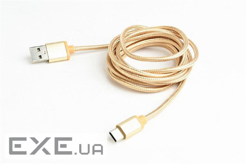 Дата кабель USB 2.0 AM to USB-C 1.8m Cablexpert (CCB-mUSB2B-AMCM-6-G)
