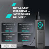 CANYON Built-in cable power bank OnPower 265 20000mAh 165W Aluminium Dark grey (CNS-CPB265DG)