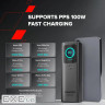 CANYON Built-in cable power bank OnPower 265 20000mAh 165W Aluminium Dark grey (CNS-CPB265DG)