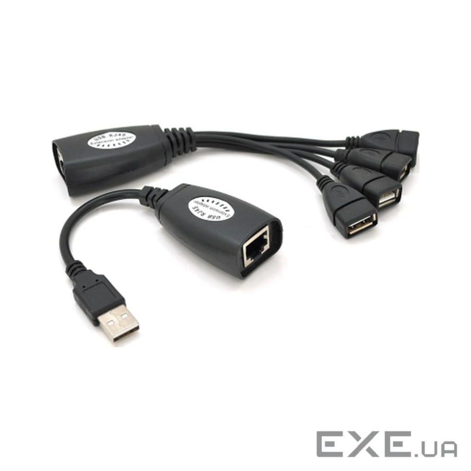 Адаптер Voltronic USB extender 50 m RJ-45 to 4xUSB AF (YT-EC USB-RJ-45/M+4RJ-45)