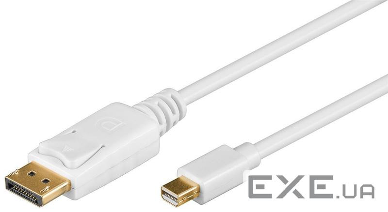 Кабель монітора-сигнальний Goobay DisplayPort-mini M/M 1.0m,v1.2 4K@60Hz D=4.8mm (75.05.2858-10)