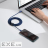 Кабель BASEUS Crystal Shine Fast Charging Data Cable Type-C to Type-C 100W 2м Blue (CAJY000703)