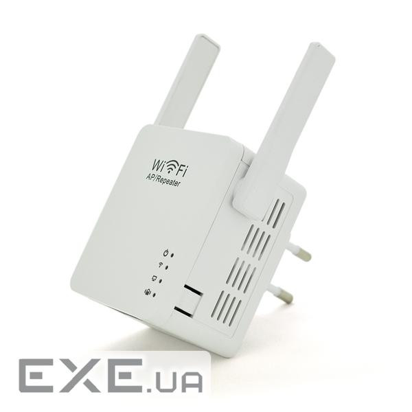 Підсилювач WiFi сигналу з 2-ма вбудованими антенами LV-WR05U, харчування 220V, 300Mbps, IEEE 802.11b/g/