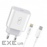 Зарядное устройство SkyDolphin SC18EL PD2.0 (1USB-С, 3A) White (MZP-000156) + кабель Lightning
