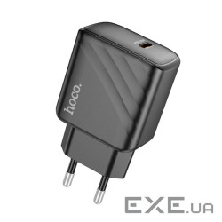 Зарядний пристрій HOCO CS22A Value USB-C PD30W Black (6942007609913)