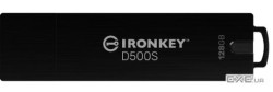 IKD500S/128GB - Kingston 128GB USB 3.2 Gen 1 Ironkey D500S FIPS 140-3 Level 3