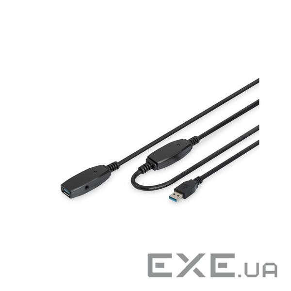 Дата кабель USB 3.0 AM/AF 15.0m Active Digitus (DA-73106)