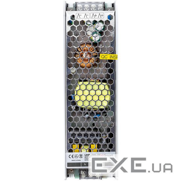 Блок живлення HiSmart 24V, 8.5A, 200W (UHP-200-24)