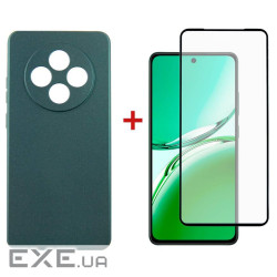 Чeхол-накладка Dengos Soft для Oppo Reno 12F 4G Green (DG-KM-156) + защитное стекло