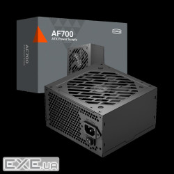 Блок живлення PcCooler 700 W 80+ OTP/OPP/OVP/UVP/SCP (P1-AF700-N1HWBK1-EU)