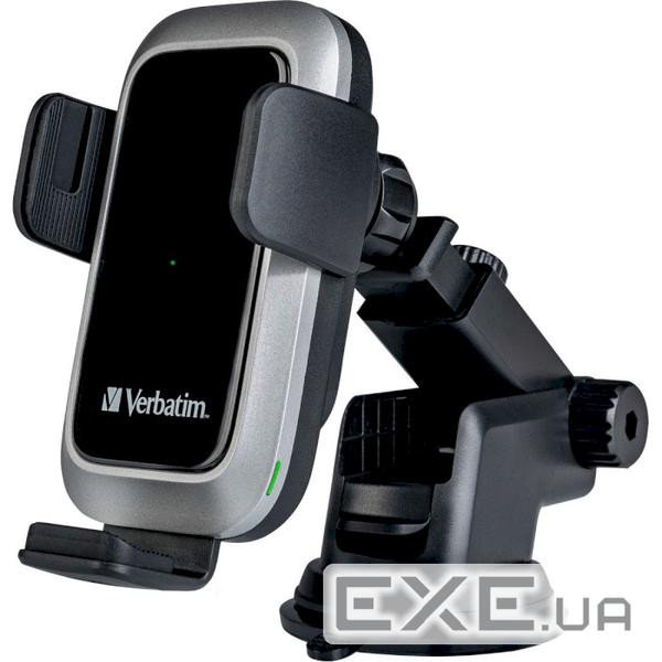 Автотримач для смартфона з бездротовою зарядкою VERBATIM FWC-03 Qi Fast Pro (49554)