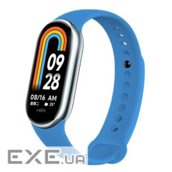Силіконовий ремінець BeCover для Xiaomi Mi Smart Band 8 Royal Blue (709408)