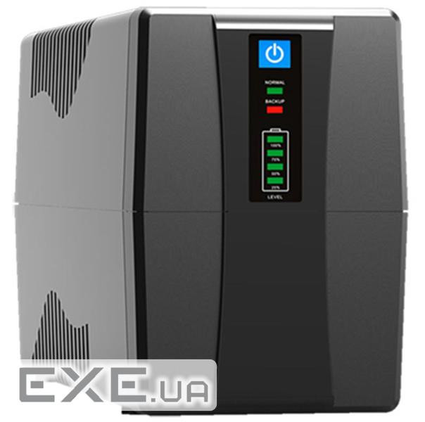 ДБЖ FrimeCom VP-1000, Line Int., AVR, 2 x евро, LED, пластик