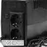ДБЖ FrimeCom VP-1000, Line Int., AVR, 2 x евро, LED, пластик