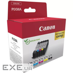 Картридж Canon PGI-570/CLI-571 BK,PBK,C,M,Y Colors (0372C006)