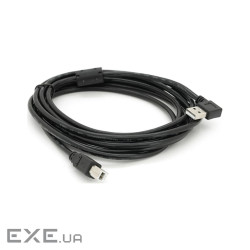 Кабель для принтера USB 2.0 AM/BM 2.0m 90 corner black Ritar (YT-AM/BM90-2.0B) (YT-AM/BM90°-2.0B)