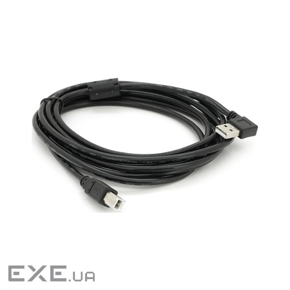 Кабель для принтера USB 2.0 AM/BM 2.0m 90 corner black Ritar (YT-AM/BM90-2.0B) (YT-AM/BM90°-2.0B)