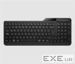 Клавіатура мембранна HP 460 Multi-Device key, BT, EN/UK, чорний (7N7B8AA)