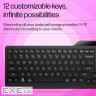Клавіатура мембранна HP 460 Multi-Device key, BT, EN/UK, чорний (7N7B8AA)