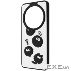 Чехол WAVE Doodle Case Xiaomi Redmi 14C 4G/Poco C75 4G/Redmi A4 black fluffy (63508 black fluffy)