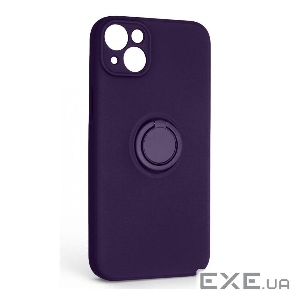 Панель ArmorStandart Icon Ring для Apple iPhone 14 Plus Dark Purple (ARM68701)