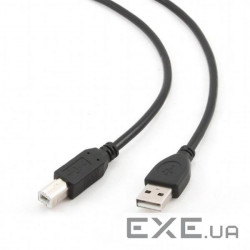 Кабель USB 2.0 AМ/BМ, 1.0 м, преміум (CCP-USB2-AMBM-1M)