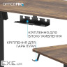 Комп"ютерний стіл OfficePro ODE1470DW Dark Wood/Black