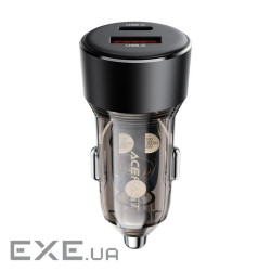 Зарядний пристрій Acefast 2xUSB 60W (USB-C + USB-A) B12 (6974316282914)