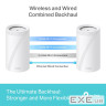 Система WiFi-Mesh TP-LINK Deco BE85 BE22000, 2x2.5GE LAN, 1x10GE WAN, 1xSFP+, 1xU (DECO-BE85-2-PACK)