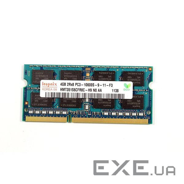 Модуль пам'яті HYNIX SO-DIMM DDR3 1333MHz 4GB (HMT351S6CFR8C-H9N0)