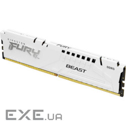 Модуль пам'яті KINGSTON FURY Beast White DDR5 5600MHz 32GB (KF556C40BW-32)