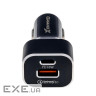 Зарядний пристрій Grand-X CH-29 PD 3.0, Quick Charge QС3.0, 1 TypeC, 1 USB