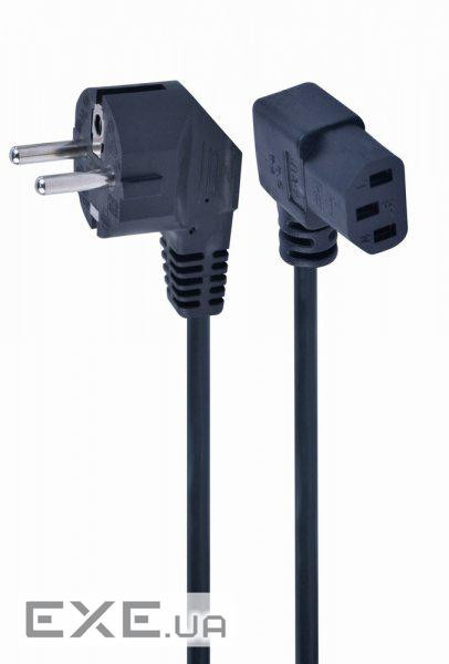 Кабель живлення кутовий CABLEXPERT C13 1.8м (PC-186A-VDE)