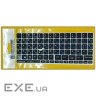 Наклейка на клавиатуру BestKey непрозрачная чорная, 76, синий (BKU13BLU/013)