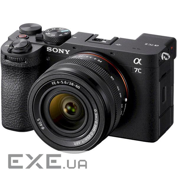 Фотоапарат SONY Alpha 7C II Kit Black FE 28-60mm f/4-5.6 (ILCE7CM2LB.CEC)