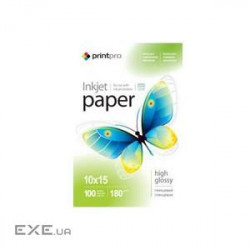 Photo paper PrintPro 10x15 (PGE1801004R)