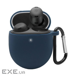 Чохол для навушників BeCover Silicon для Google Pixel Buds Pro Deep Blue (709576)