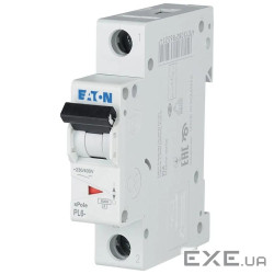 Автоматичний вимикач Eaton 1-п. М1 С 40А PL6 6кА
