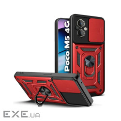 Чохол до мобільного телефона BeCover Military Poco M5 4G Red (710571)