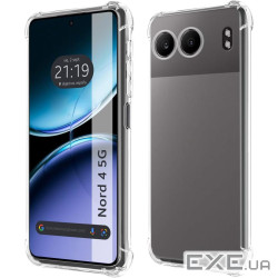 Чохол до мобільного телефона BeCover Anti-Shock OnePlus Nord 4 5G Clear (713159)