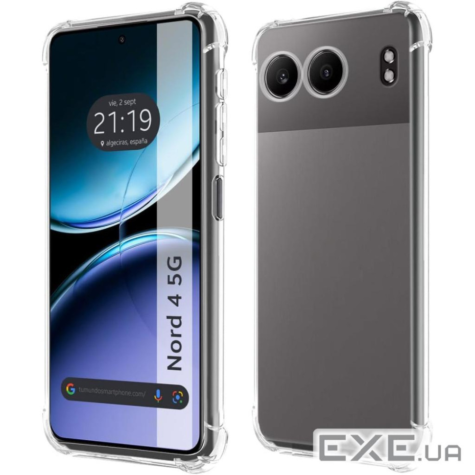 Чохол до мобільного телефона BeCover Anti-Shock OnePlus Nord 4 5G Clear (713159)