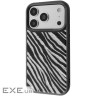 Чехол Proove Muse Animal Case with Magnetic Ring iPhone 17 Pro/18 Pro zebra (PCMAIP17P0C2)