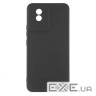 Чохол-накладка Armorstandart Matte Slim Fit для Vivo Y02 Camera cover Black (ARM67060)