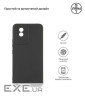Чохол-накладка Armorstandart Matte Slim Fit для Vivo Y02 Camera cover Black (ARM67060)