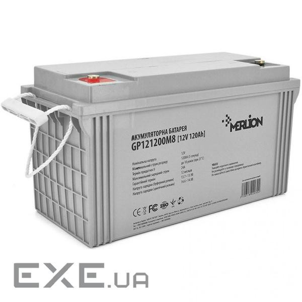 Акумуляторна батарея MERLION AGM GP121200M8 12 V 120 Ah
