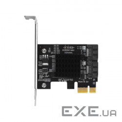 Контролер DYNAMODE PCI-E to 2 x SATA Marvell (PCI-E-2xSATAIII-Marvell)