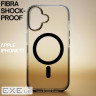 Чохол до мобільного телефона BeCover FIBRA Shock-Proof MagSafe Apple iPhone 17 Clay (715441)