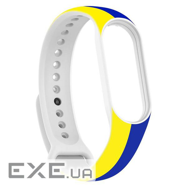 Ремінець Armorstandart New Style для Xiaomi Mi Band 7/6/5 Blue-Yellow (ARM61907)