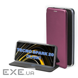 Чохол до мобільного телефона BeCover Exclusive Tecno Spark 20 (KJ5n) Burgundy (711239)